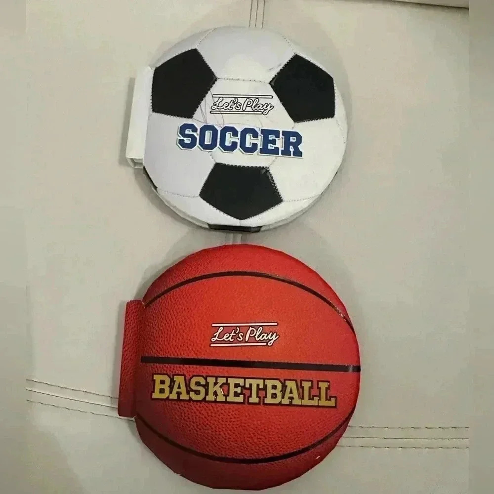 Basketball and soccer books 📖